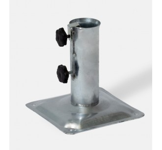 Galvanized umbrella base