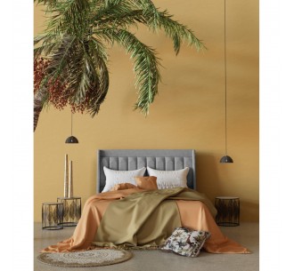 HARMONY BED WITH STORAGE AND MATTRESS GREY 07-780 207x174x126.5cm