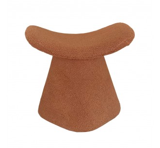 WALE STOOL TERRACOTTA 51x33x49cm