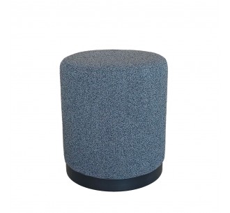 CLOUD STOOL GREY BLACK 40x40x45cm