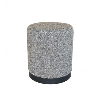 CLOUD STOOL BEIGE BLACK 40x40x45cm