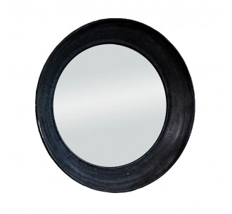 SERVENDO MIRROR BLACK 61x61x8cm
