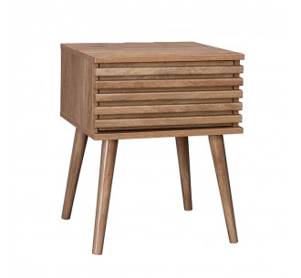KIROS NIGHTSTAND 1DRAWER NATURAL 40x39xH50,5cm