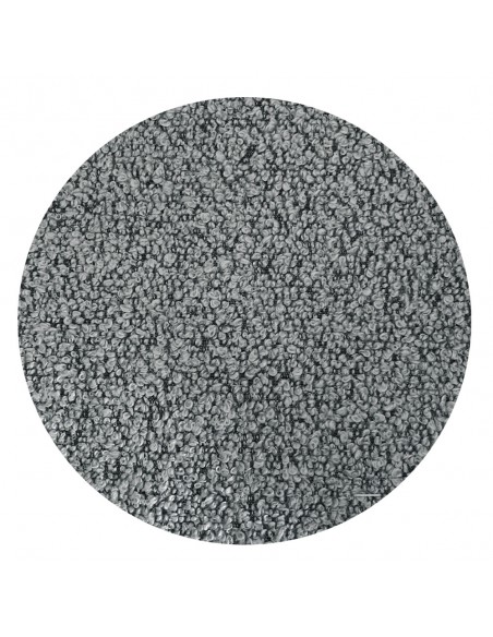 PRAGA CHAIR FABRIC GREY LIGHT METAL BLACK