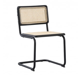 BROYER ΚΑΡΕΚΛΑ ΜΑΥΡΟ 55x48xH80cm