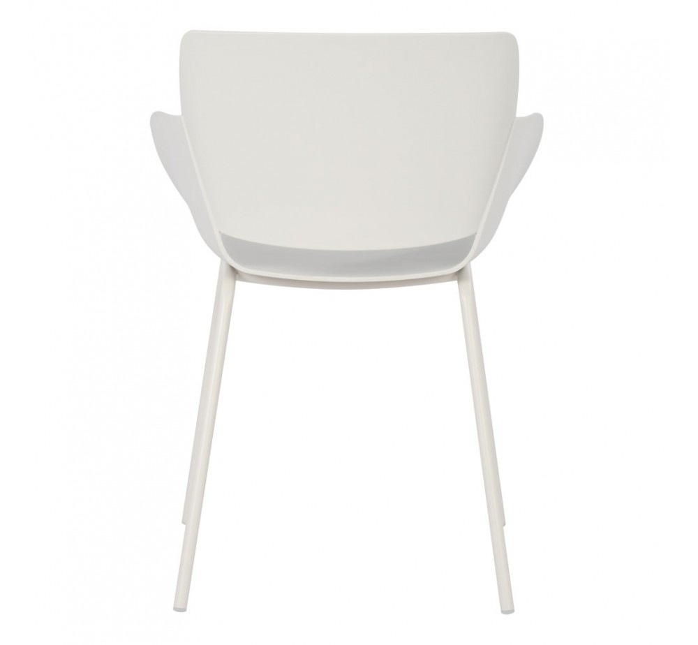 SEDIA ΠΟΛΥΘΡΟΝΑ OFF WHITE 58x52xH79,5cm