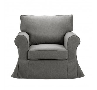 ASHLEY ΠΟΛΥΘΡΟΝΑ ΜΕ ΑΠΟΣΥΡΟΜΕΝΟ SILVER 97x85xH95cm 2