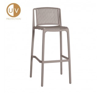 POLLY STOOL BAR CAPPUCCINO 41x47xH100,5cm
