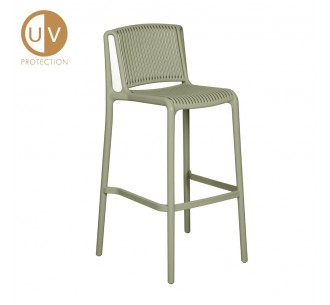 POLLY STOOL BAR OLIVE GREEN 41x47xH100,5cm