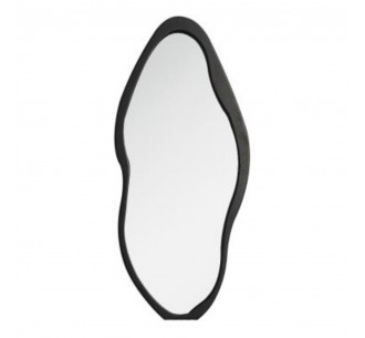 SPLATCH MIRROR BLACK MATTE 80xH180cm