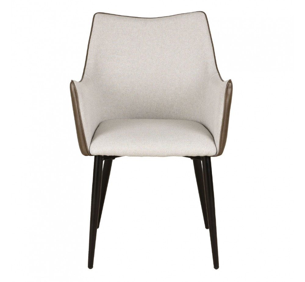 MALONE ΚΑΡΕΚΛΑ ΠΟΛΥΘΡΟΝΑ BEIGE ΛΑΔΙ 46x61xH86,5cm
