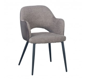 ASCOT CHAIR BROWN DARK 60x63,5xH79cm