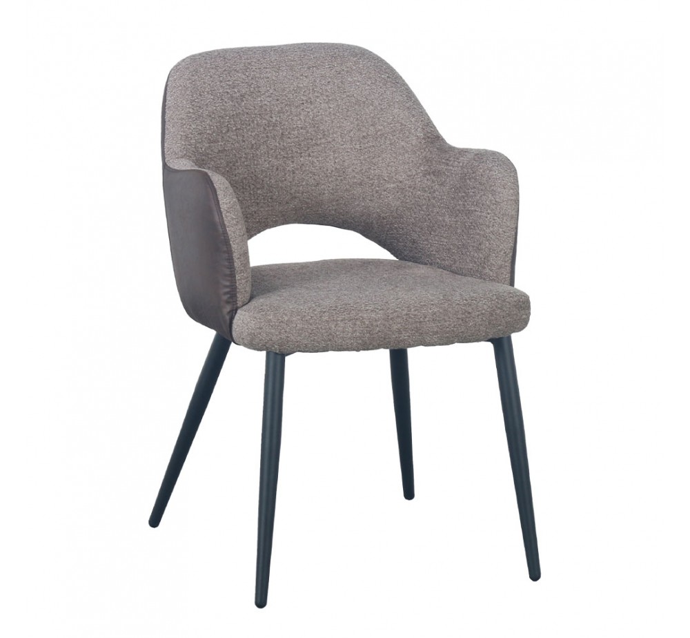 ASCOT CHAIR BROWN DARK 60x63,5xH79cm