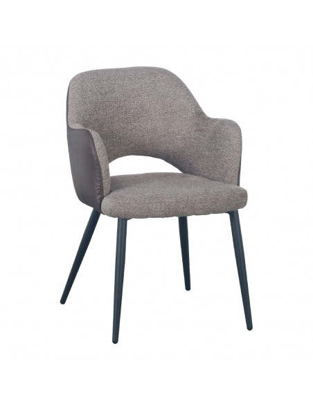 ASCOT CHAIR BROWN DARK 60x63,5xH79cm