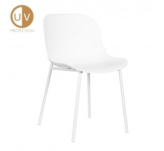 LIGNA ΚΑΡΕΚΛΑ ΛΕΥΚΟ 55,5x48xH80cm