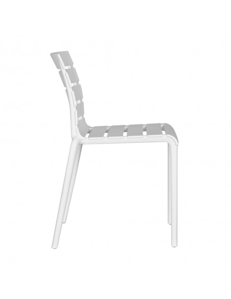 HORIZONTAL ΚΑΡΕΚΛΑ ΛΕΥΚΟ 42x54,5xH78cm