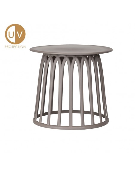 BASKET COFFEE TABLE CAPPUCCINO 49,5x49,5xH44cm