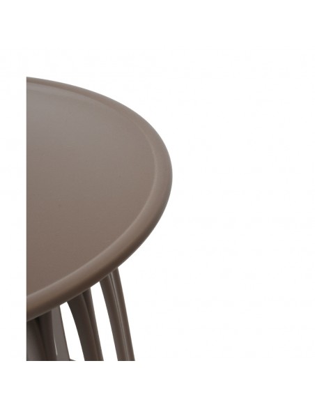 BASKET COFFEE TABLE CAPPUCCINO 49,5x49,5xH44cm