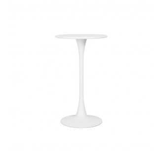 LIDO TABLE BAR WHITE 59,5x59,5xH100,5cm