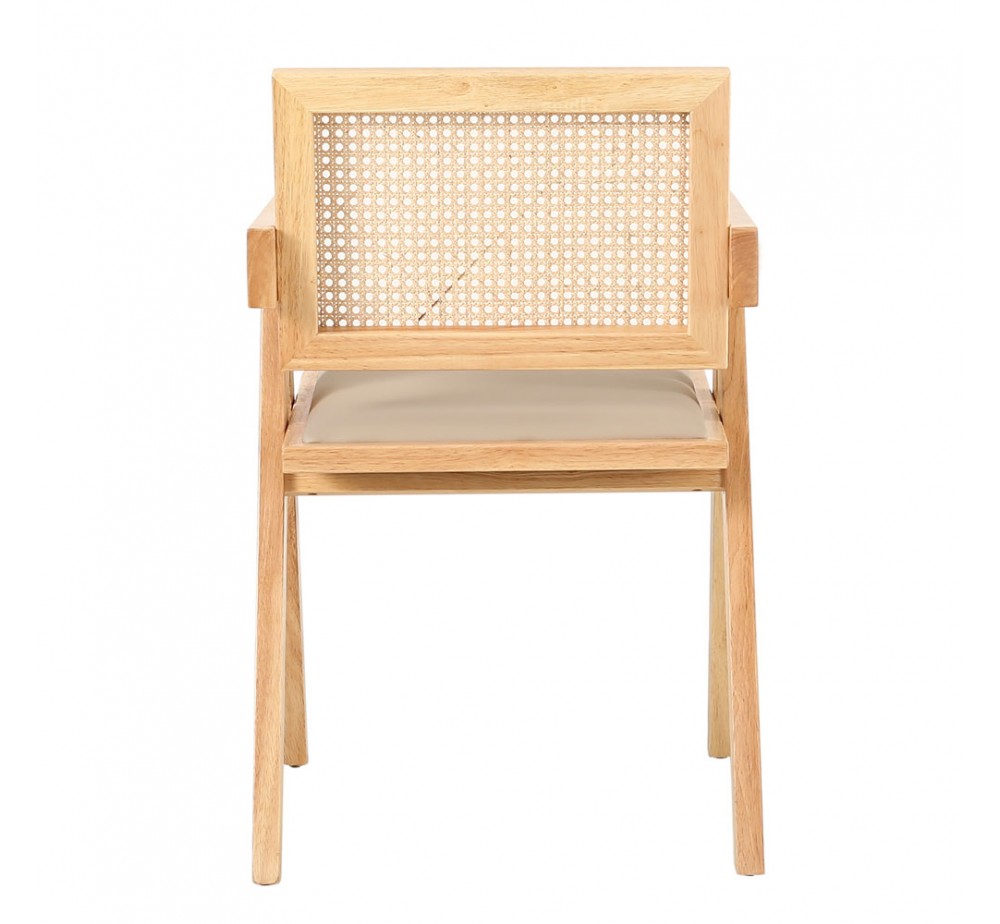 SAMURAI ΚΑΡΕΚΛΑ ΦΥΣΙΚΟ BEIGE 50x50xH80cm