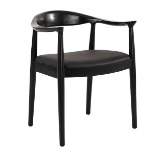FUJI CHAIR BLACK 57x45xH73,5cm