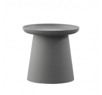 TECH COFFEE TABLE GREY 50x50xH46,5cm