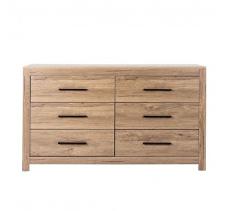 DODO PEDESTAL OAK DARK 132x45xH75cm