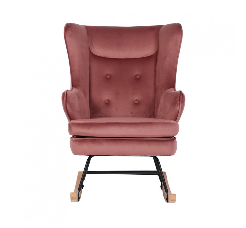 ROCKER ΠΟΛΥΘΡΟΝΑ ΚΟΥΝΙΣΤΗ ΡΟΖ 71x86xH102cm