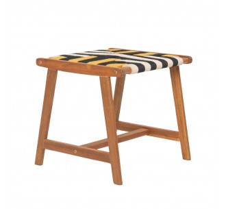 VERANO STOOL MULTICOLOR NATURAL 45x40xH40cm