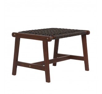 MESH STOOL BROWN ANTIQUE WALNUT 57x41xH35,5cm