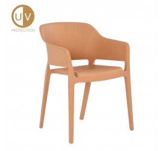 ARCO ARMCHAIR CARAMEL 55,5x54,5xH77,5cm