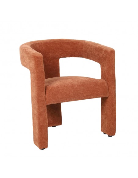 NYX ARMCHAIR TERRACOTTA 64x56xH75cm