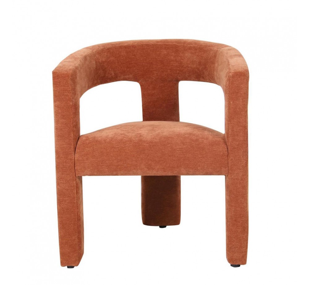 NYX ARMCHAIR TERRACOTTA 64x56xH75cm