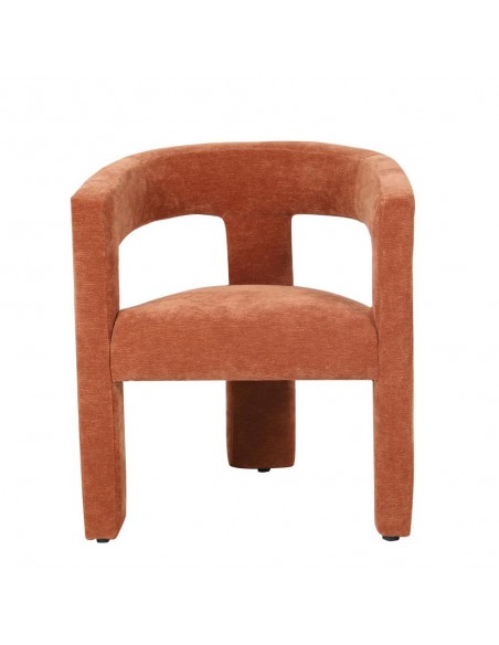NYX ARMCHAIR TERRACOTTA 64x56xH75cm