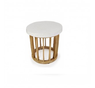 ITHAKA SIDE TABLE NATURAL 50x50xH53cm