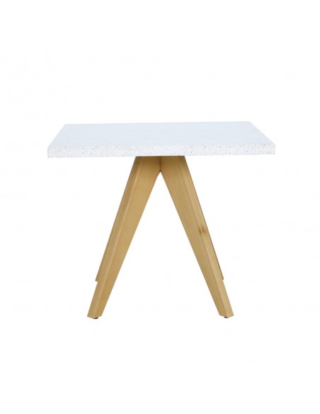 TERRAZZO ΤΡΑΠΕΖΙ TERRAZZO 90x90xH75cm