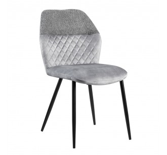 KITE CHAIR GREY 62x49xH83cm