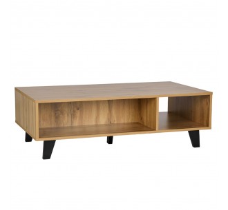 ARABICA COFFEE TABLE SONOMA ΜΑΥΡΟ ΜΑΥΡΟ 110x60xH35cm