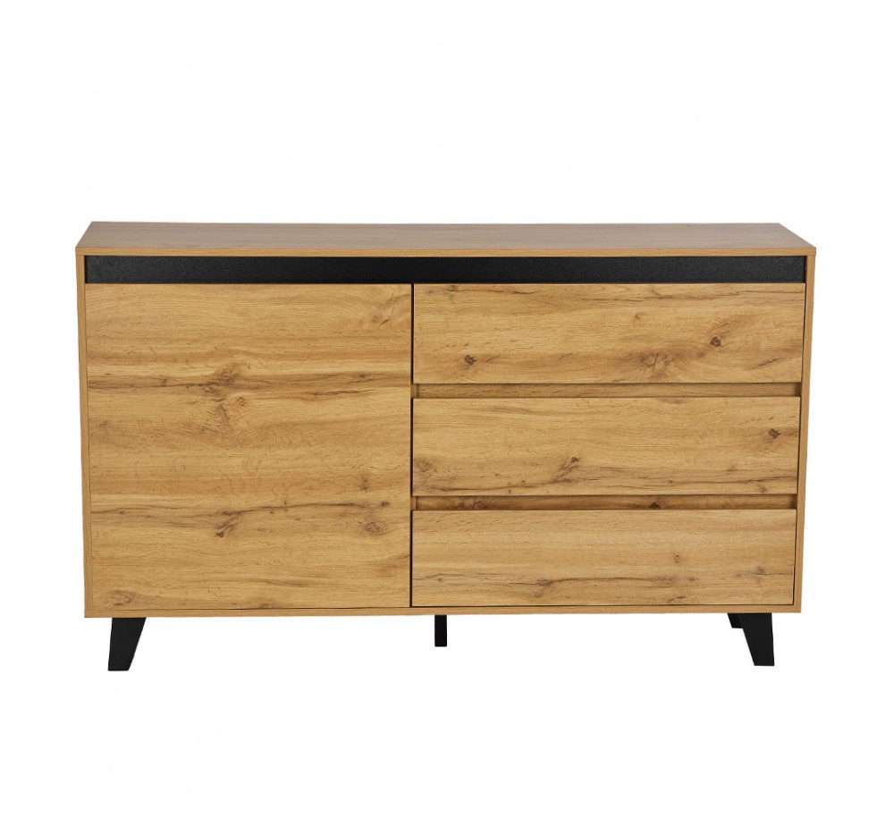 ARABICA ΜΠΟΥΦΕΣ SONOMA ΜΑΥΡΟ 138x38xH83cm