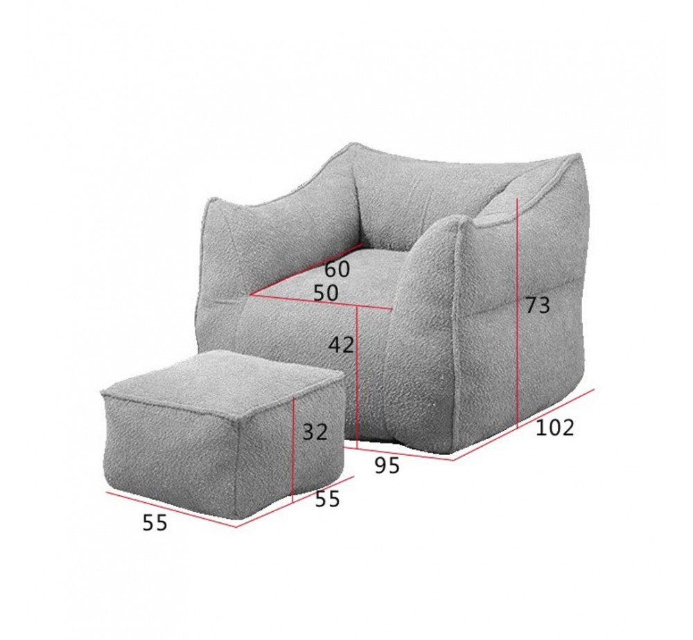 SPONGE ΠΟΛΥΘΡΟΝΑ SET ELEPHANT 95x102xH73cm