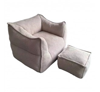 SPONGE ΠΟΛΥΘΡΟΝΑ SET BEIGE 95x102xH73cm