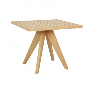 DOGA TABLE NATURAL 90x90xH75cm