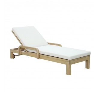 ANASA SUNBED CUSHION BEIGE 184x73xH87cm
