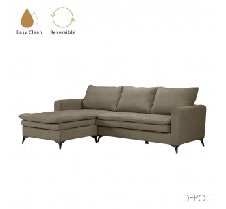 SCANDALO SOFA REVERSABLE CORNER PURO 265x188xH99cm