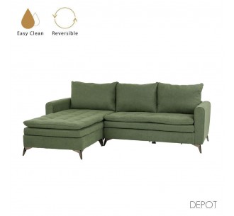 SCANDALO ΚΑΝΑΠΕΣ ΓΩΝΙΑ ΑΝΑΣΤΡΕΨΙΜΗ ΛΑΔΙ 265x188xH99cm