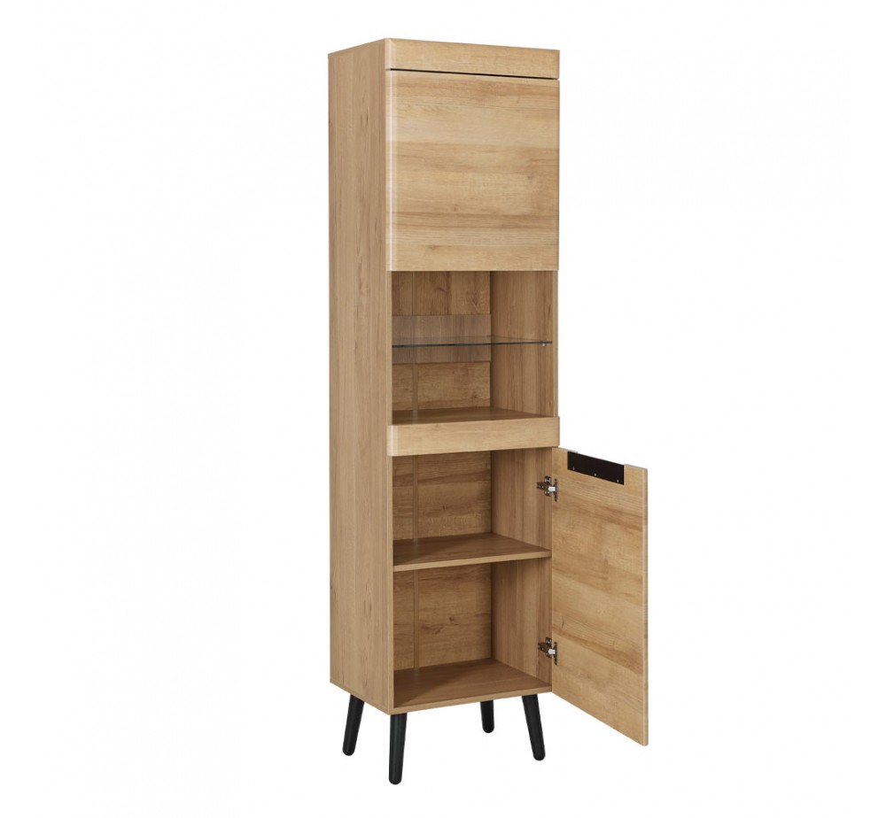GRIF ΒΙΤΡΙΝΑ ΦΥΣΙΚΟ 53x40xH197cm
