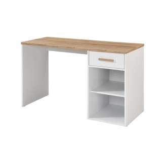PRACTICO 120 ΓΡΑΦΕΙΟ 1ΣΥΡΤΑΡΙ ΛΕΥΚΟ ΦΥΣΙΚΟ 120x50xH76cm