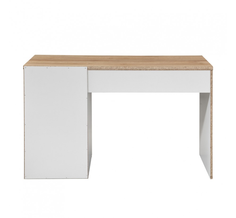 PRACTICO 120 ΓΡΑΦΕΙΟ 1ΣΥΡΤΑΡΙ ΛΕΥΚΟ ΦΥΣΙΚΟ 120x50xH76cm