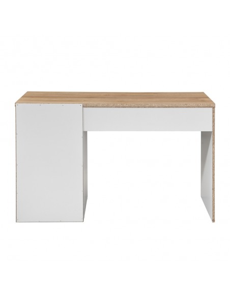 PRACTICO 120 DESK 1DRAWER CHIPBOARD WITH MELAMINE CARTA WHITE NATURAL 120x50xH76cm