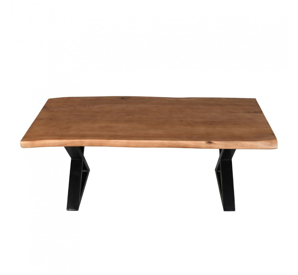 MINGLE COFFEE TABLE ΚΑΡΥΔΙ ΜΑΥΡΟ 115x60xH42cm